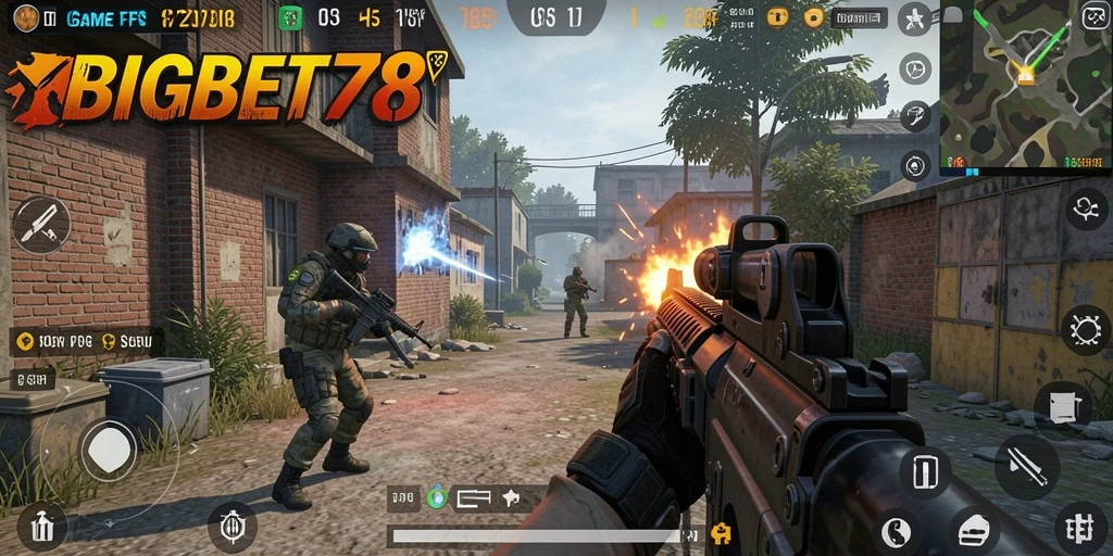 Tampilan aksi mendebarkan dari BIGBET78 dalam gameplay intens.