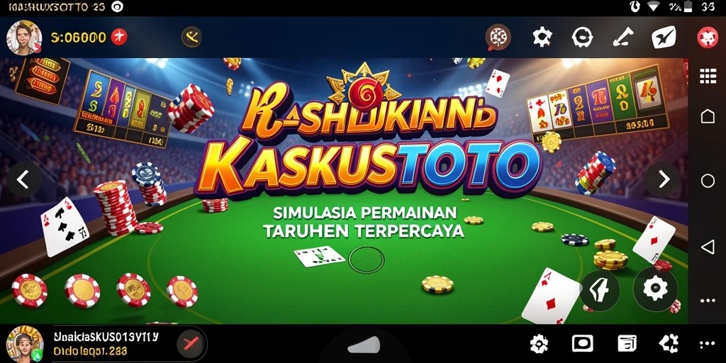 Tampilan gameplay KASKUSTOTO yang menarik dan interaktif.