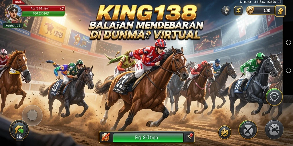 Screenshot KING138 menunjukkan aksi balapan yang menegangkan dan grafis yang memukau.