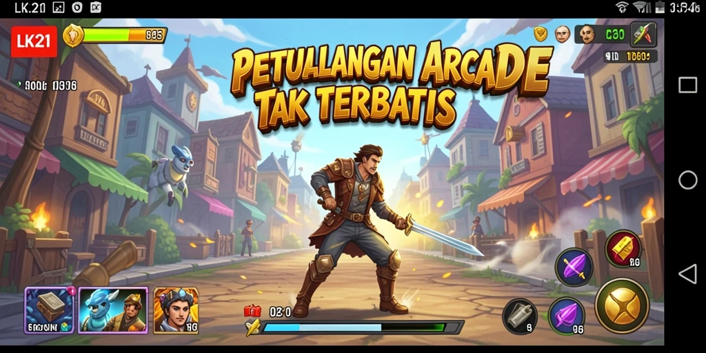 Gameplay LK21 yang mendebarkan dan penuh aksi.