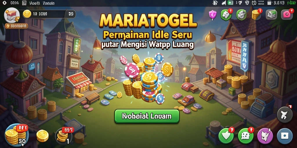 Tampilan gameplay MARIATOGEL yang menarik dan adiktif.