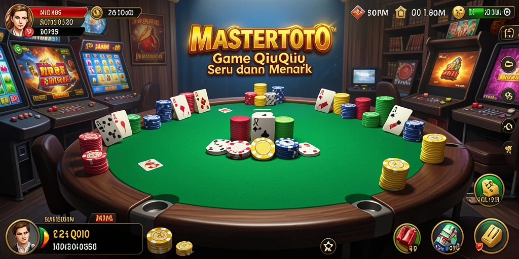 Tampilan gameplay seru MASTERTOTO saat bermain QiuQiu.