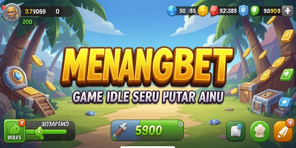 Screenshot gameplay utama MENANGBET yang menampilkan momen seru dalam game Idle.