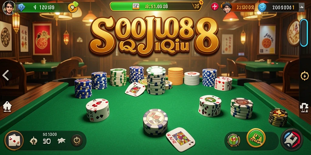 Tampilan gameplay QiuQiu yang menarik dan menantang