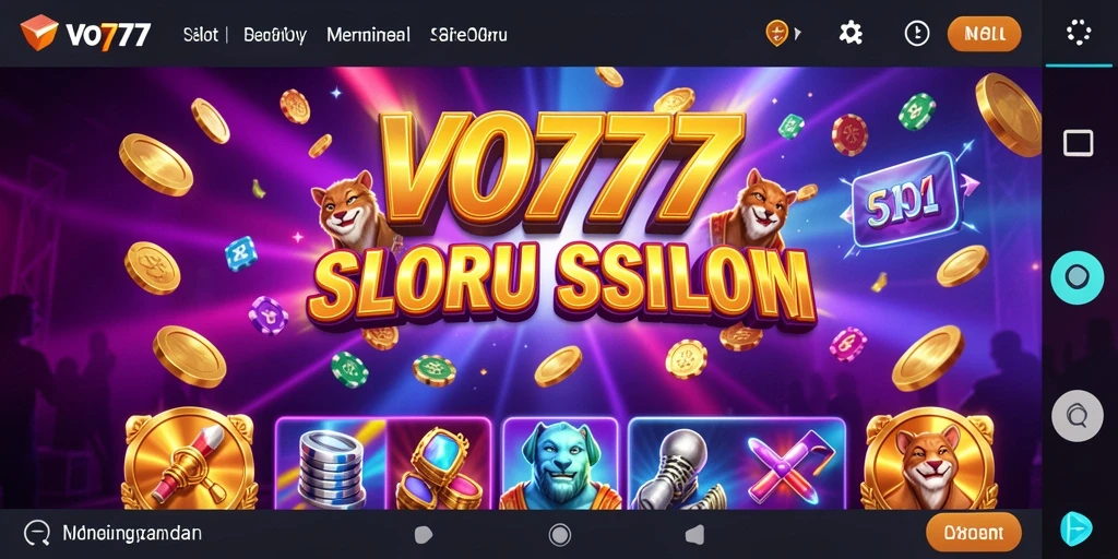 Tampilan visual permainan slot yang memukau dan menarik di VO777.